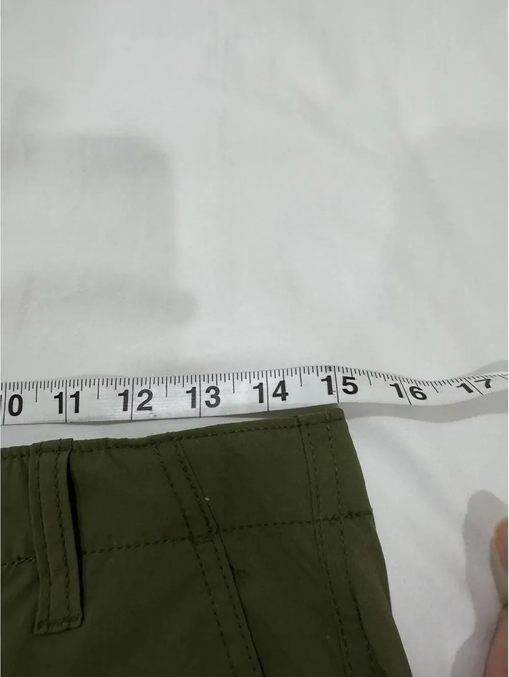 GAP Kids Boys Iguana Green Nylon Hybrid Stretch Shorts Size 16 Husky Quick Dry